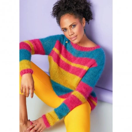 Essential Brights. Ten Hand Knit Designs With A Pop Of Colour 5 Essential Brights. Ten Hand Knit Designs With A Pop Of Colour - Imagen 3