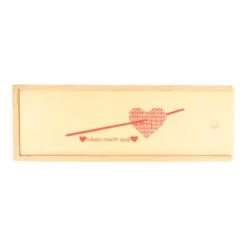 Estuche De Madera Para Agujas De Ganchillo