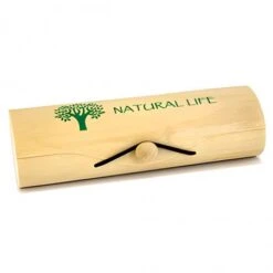 Estuche Ovalado De Madera Para Ganchillos - Natural Life
