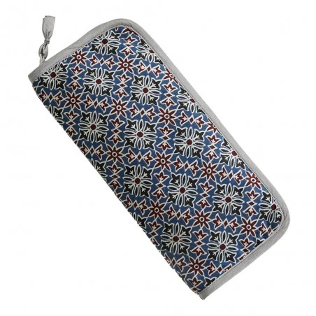 Estuche Para Agujas Circulares Fijas - Ajrak - Lantern Moon 3 Estuche Para Agujas Circulares Fijas - Ajrak - Lantern Moon