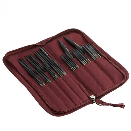 Estuche Para Agujas De Doble Punta - Ajrak - Lantern Moon 5 Estuche Para Agujas De Doble Punta - Ajrak - Lantern Moon - Imagen 3