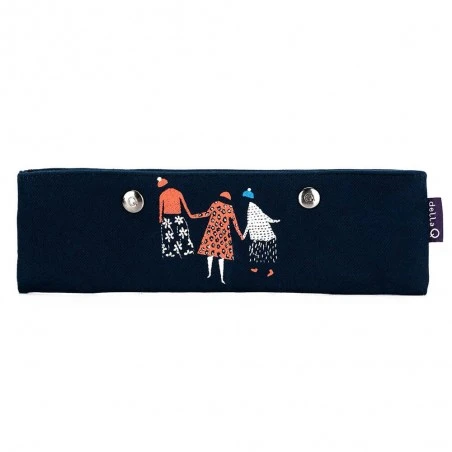 Estuche Para Agujas De Doble Punta - Knitted Rows - DellaQ 3 Estuche Para Agujas De Doble Punta - Knitted Rows - DellaQ