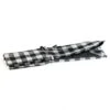 Estuche Para Agujas De Tricotar - Monochrome Gingham -Las Tijeras Magicas Tienda estuche para agujas de tricotar monochrome gingham