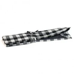 Estuche Para Agujas De Tricotar - Monochrome Gingham