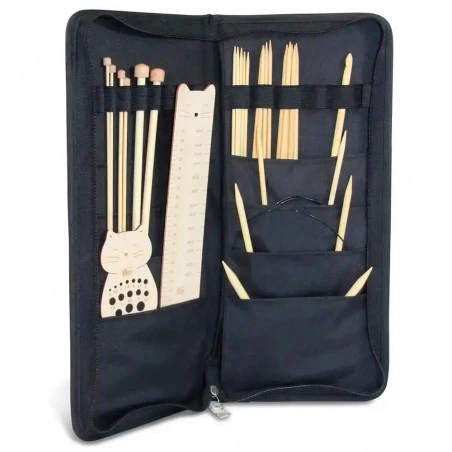 Estuche Para Agujas De Tricotar Nature - Prym 3 Estuche Para Agujas De Tricotar Nature - Prym