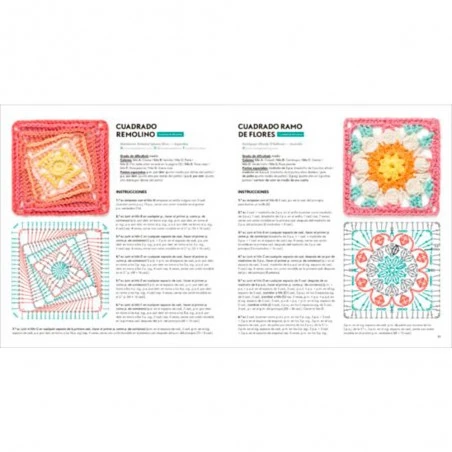 Guía Completa De Los Granny Squares 7 Guía Completa De Los Granny Squares - Imagen 5