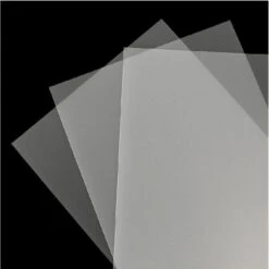 Hojas De Acetato Semitransparentes Para Hacer Plantillas - Opry