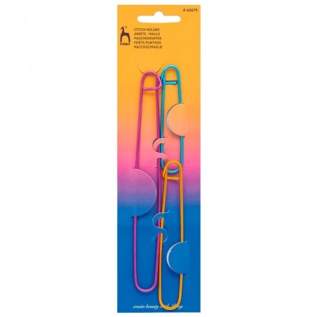 Imperdibles Guardapuntos De Colores - Pony 4 Imperdibles Guardapuntos De Colores - Pony - Imagen 2