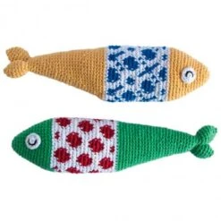 Kit Amigurumi - Amigomira La Sardina - Rosários4