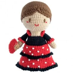 Kit Amigurumi - Amigomira La Sevillana - Rosários4