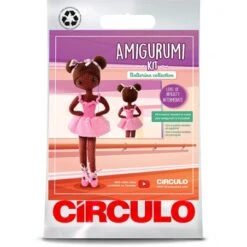 Kit Amigurumi Bailarina Késia - Circulo