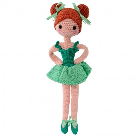Kit Amigurumi Bailarina Maria Clara - Circulo 4 Kit Amigurumi Bailarina Maria Clara - Circulo - Imagen 2