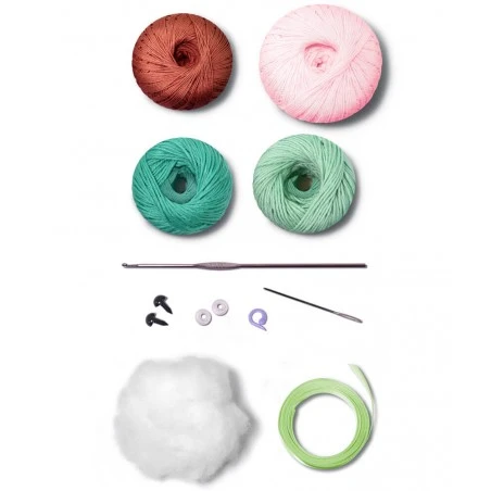 Kit Amigurumi Bailarina Maria Clara - Circulo 6 Kit Amigurumi Bailarina Maria Clara - Circulo - Imagen 4