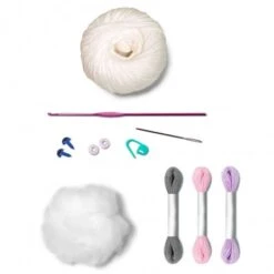 Kit Amigurumi Conejo - Círculo 7 Kit Amigurumi Conejo - Círculo -Las Tijeras Magicas Tienda kit amigurumi conejo circulo 2