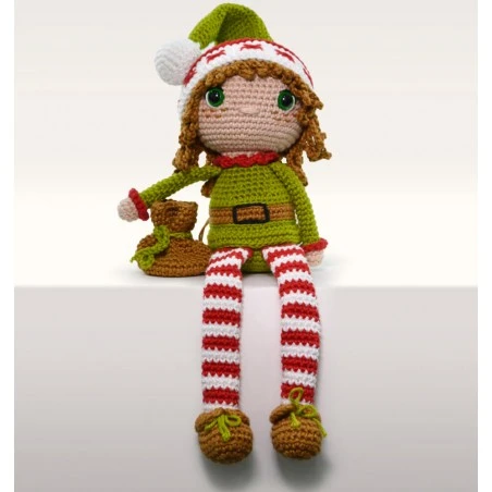 Kit Amigurumi - Duende Peper - Circulo 4 Kit Amigurumi - Duende Peper - Circulo - Imagen 2