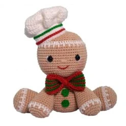 Kit Amigurumi Galleta De Jengibre - Circulo -Las Tijeras Magicas Tienda kit amigurumi galleta navidena circulo 2