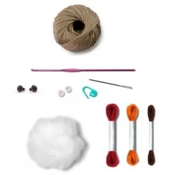 Kit Amigurumi Gallina - Círculo -Las Tijeras Magicas Tienda kit amigurumi gallina circulo 2