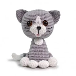 Kit Amigurumi Gato Persa - Círculo 7 Kit Amigurumi Gato Persa - Círculo -Las Tijeras Magicas Tienda kit amigurumi gato persa circulo 1