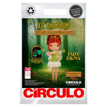 Kit Amigurumi - Hada Fauna - Circulo 5 Kit Amigurumi - Hada Fauna - Circulo - Imagen 3