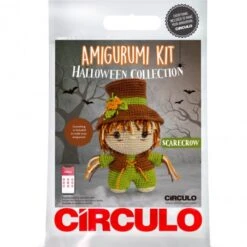 Kit Amigurumi Halloween Espantapájaros - Circulo