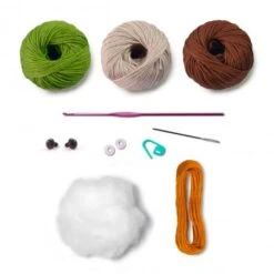 Kit Amigurumi Halloween Espantapájaros - Circulo 9 Kit Amigurumi Halloween Espantapájaros - Circulo -Las Tijeras Magicas Tienda kit amigurumi halloween espantapajaros circulo 3