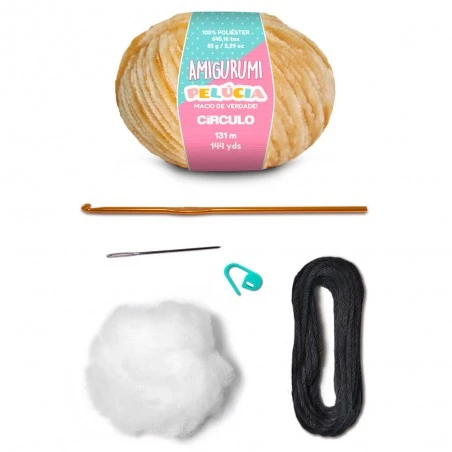 Kit Amigurumi Kitty - Círculo 5 Kit Amigurumi Kitty - Círculo - Imagen 3
