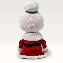 Kit Amigurumi - Mrs. Claus - Círculo -Las Tijeras Magicas Tienda kit amigurumi mrs claus circulo 2