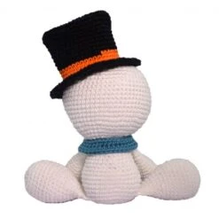 Kit Amigurumi Muñeco De Nieve - Circulo -Las Tijeras Magicas Tienda kit amigurumi muneco de nieve circulo 7