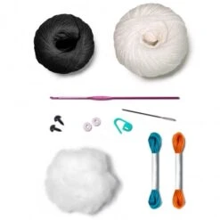 Kit Amigurumi Muñeco De Nieve - Circulo -Las Tijeras Magicas Tienda kit amigurumi muneco de nieve circulo 8