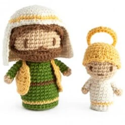 Kit Amigurumi Navidad - San José Y Ángel - Rosários4