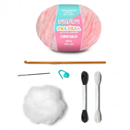 Kit Amigurumi Oso Sweetie - Círculo 6 Kit Amigurumi Oso Sweetie - Círculo - Imagen 4