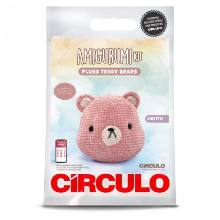 Kit Amigurumi Oso Sweetie - Círculo 3 Kit Amigurumi Oso Sweetie - Círculo