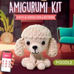 Kit Amigurumi Perro Poodle - Círculo