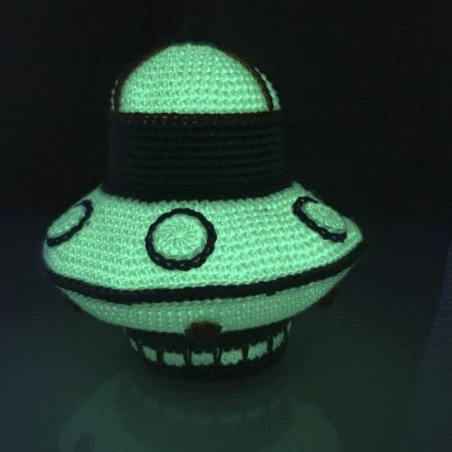 Kit Amigurumi Platillo Volante - Circulo 5 Kit Amigurumi Platillo Volante - Circulo - Imagen 3