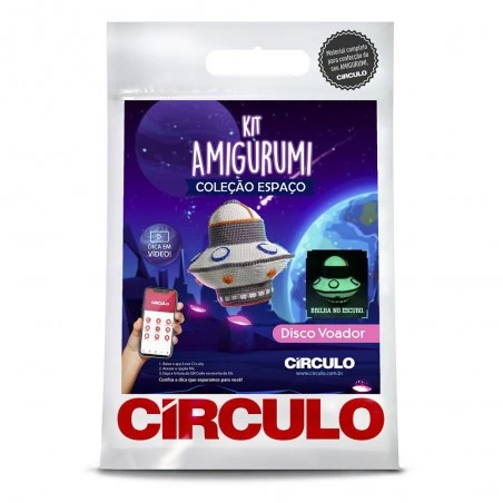Kit Amigurumi Platillo Volante - Circulo 3 Kit Amigurumi Platillo Volante - Circulo