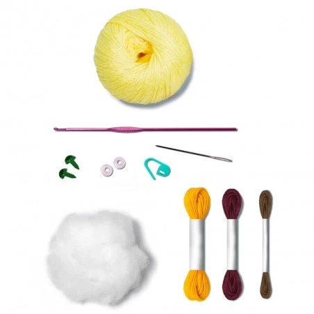 Kit Amigurumi Polluelo - Círculo 5 Kit Amigurumi Polluelo - Círculo - Imagen 3