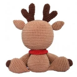 Kit Amigurumi Reno Rudolph - Circulo -Las Tijeras Magicas Tienda kit amigurumi reno rudoph circulo 2