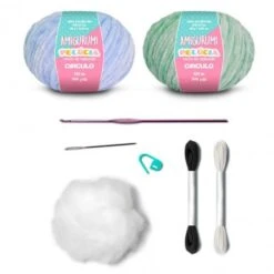 Kit Amigurumi - Reversible Mood Octopus - Circulo 9 Kit Amigurumi - Reversible Mood Octopus - Circulo -Las Tijeras Magicas Tienda kit amigurumi reversible mood octopus circulo 3