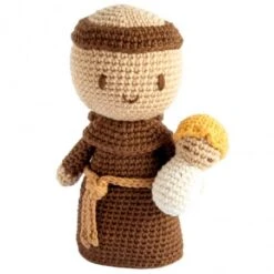 Kit Amigurumi - San Antonio De Lisboa Y Niño Jesús - Rosários4