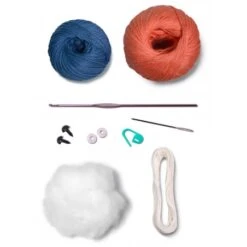 Kit Amigurumi T-Rex - Circulo -Las Tijeras Magicas Tienda kit amigurumi t rex circulo 3