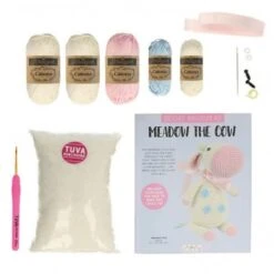 Kit Amigurumi Vaquita Meadow -Las Tijeras Magicas Tienda kit amigurumi vaquita meadow 2