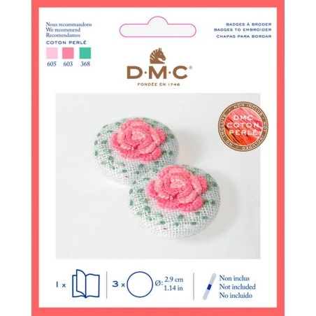 Kit Botón Pequeño Para Bordar - DMC 4 Kit Botón Pequeño Para Bordar - DMC - Imagen 2