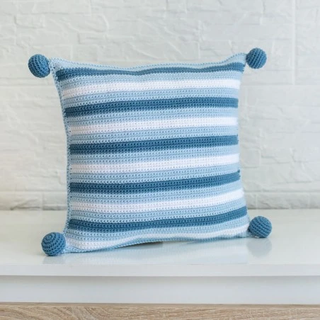 Kit Cojín De Ganchillo - Kitten - Anchor 4 Kit Cojín De Ganchillo - Kitten - Anchor - Imagen 2