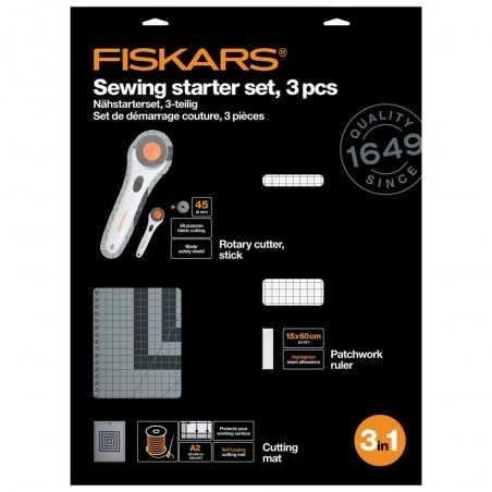 Kit De Accesorios Para Patchwork - Fiskars 4 Kit De Accesorios Para Patchwork - Fiskars - Imagen 2