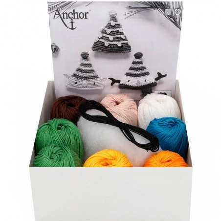 Kit De Amigurumi - 3 Elfos - Anchor 4 Kit De Amigurumi - 3 Elfos - Anchor - Imagen 2