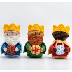 Kit De Amigurumi - 3 Reyes Magos - Anchor