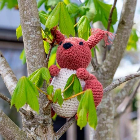 Kit De Amigurumi - Ardilla Suzy - Hoooked 5 Kit De Amigurumi - Ardilla Suzy - Hoooked - Imagen 3