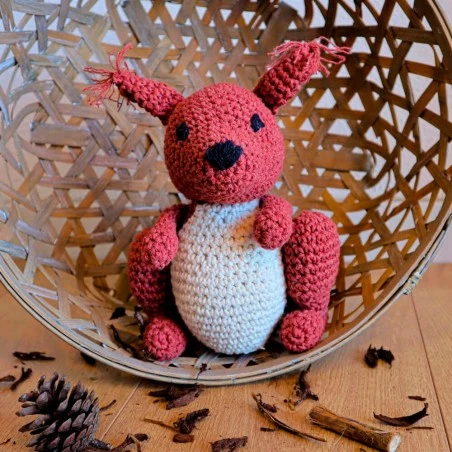 Kit De Amigurumi - Ardilla Suzy - Hoooked 7 Kit De Amigurumi - Ardilla Suzy - Hoooked - Imagen 5