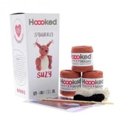 Kit De Amigurumi - Ardilla Suzy - Hoooked 13 Kit De Amigurumi - Ardilla Suzy - Hoooked -Las Tijeras Magicas Tienda kit de amigurumi ardilla suzy hoooked 5