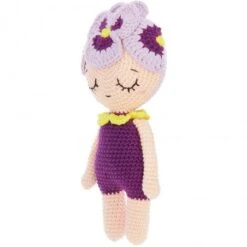 Kit De Amigurumi - Blooming Beauties Pansy - Rico Design -Las Tijeras Magicas Tienda kit de amigurumi blooming beauties pansy rico design 1